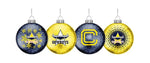 Load image into Gallery viewer, NRL Glitter Baubles 4pk
