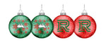 Load image into Gallery viewer, NRL Glitter Baubles 4pk
