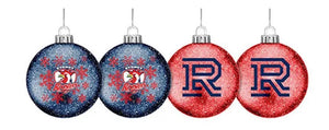 NRL Glitter Baubles 4pk