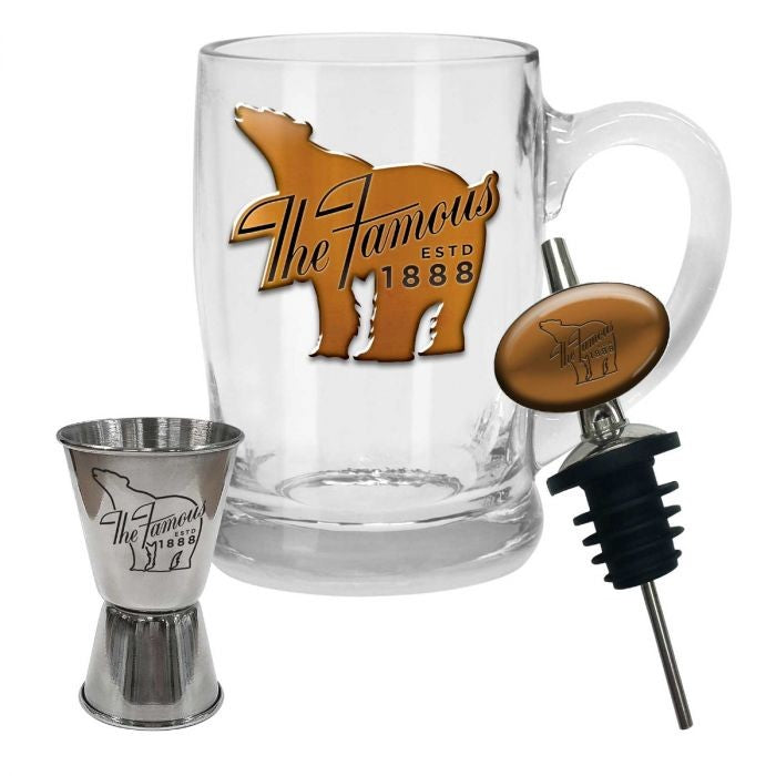 Bundaberg Rum Stein , Pourer & Jigger Pack [FLV:Famous]