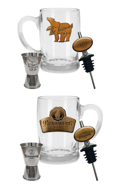 Bundaberg Rum Stein , Pourer & Jigger Pack