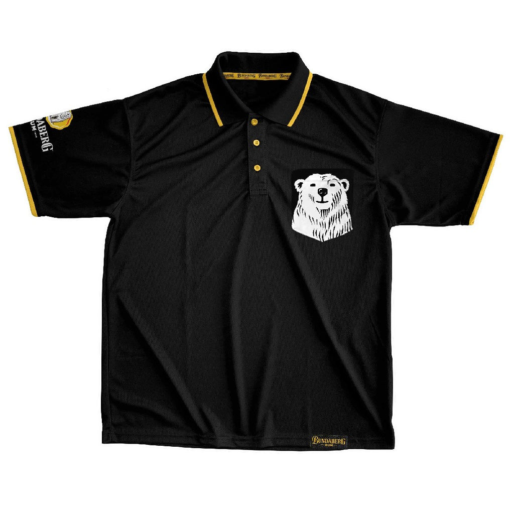 Bundaberg Rum Pocket Bear Polo [SZ:Small]