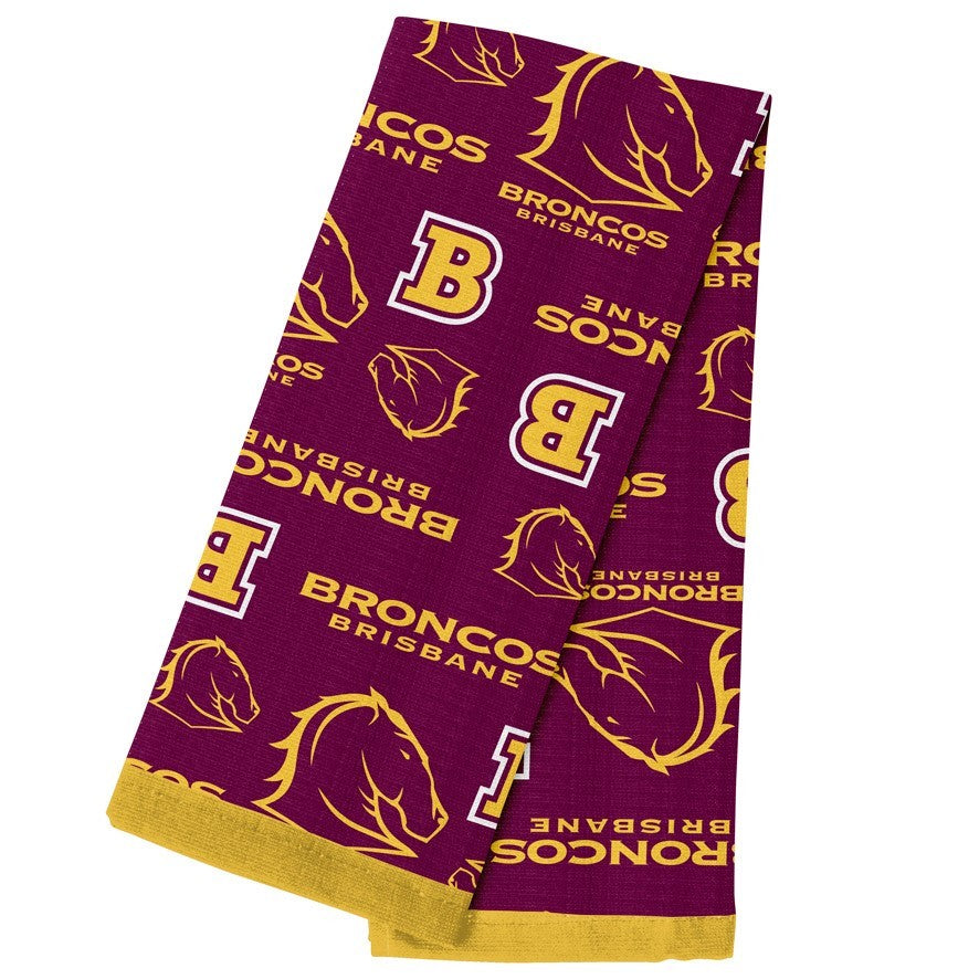 Brisbane Broncos Tea Towel