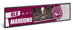 Load image into Gallery viewer, Qld Maroons Logo Bar Runner
