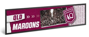 Qld Maroons Logo Bar Runner