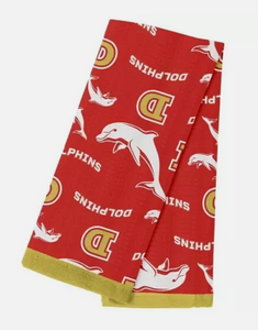 Dolphins Tea Towel