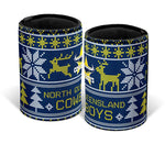 Load image into Gallery viewer, NQ Cowboys Xmas Can Cooler [FLV:Reindeer]

