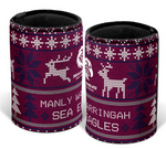 Load image into Gallery viewer, Manly Sea Eagles Xmas Can Cooler [FLV:Reindeer]
