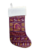 Load image into Gallery viewer, Brisbane Broncos Xmas Stocking 
