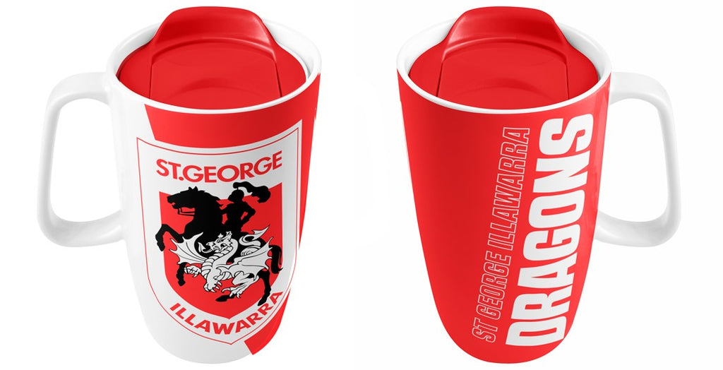St George Dragons Handle Travel Mug