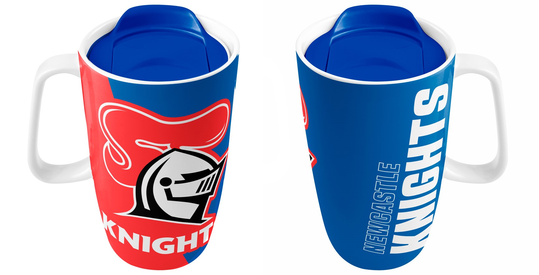 Newcastle Knights Handle Travel Mug