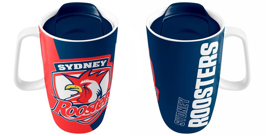 Sydney Roosters Travel  Handle Travel Mug