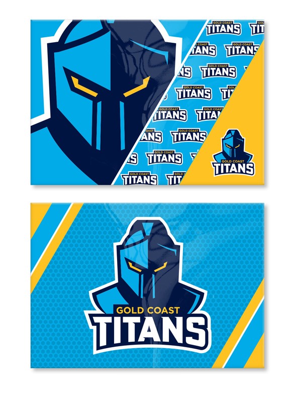 Gold Coast Titans Magnets 2pk