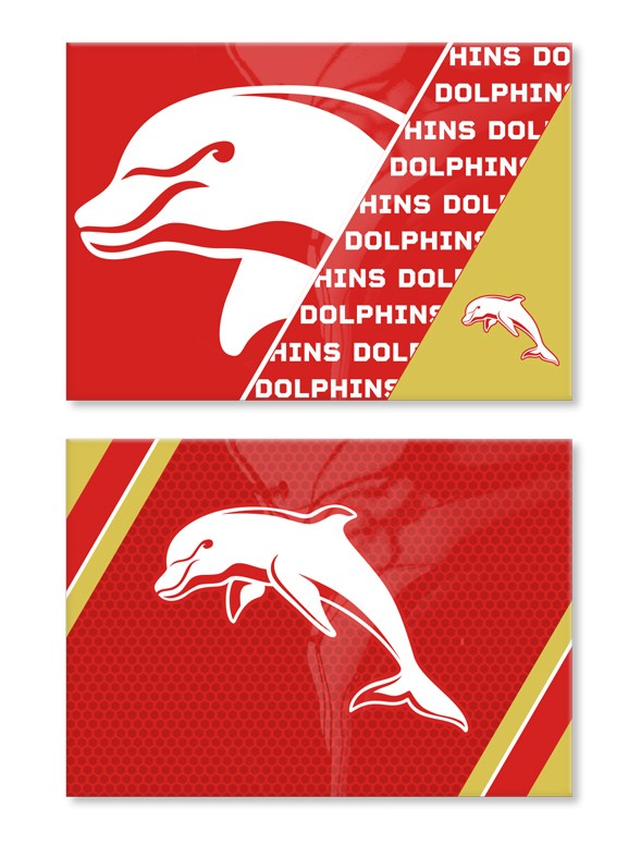 Dolphins Magnets 2pk