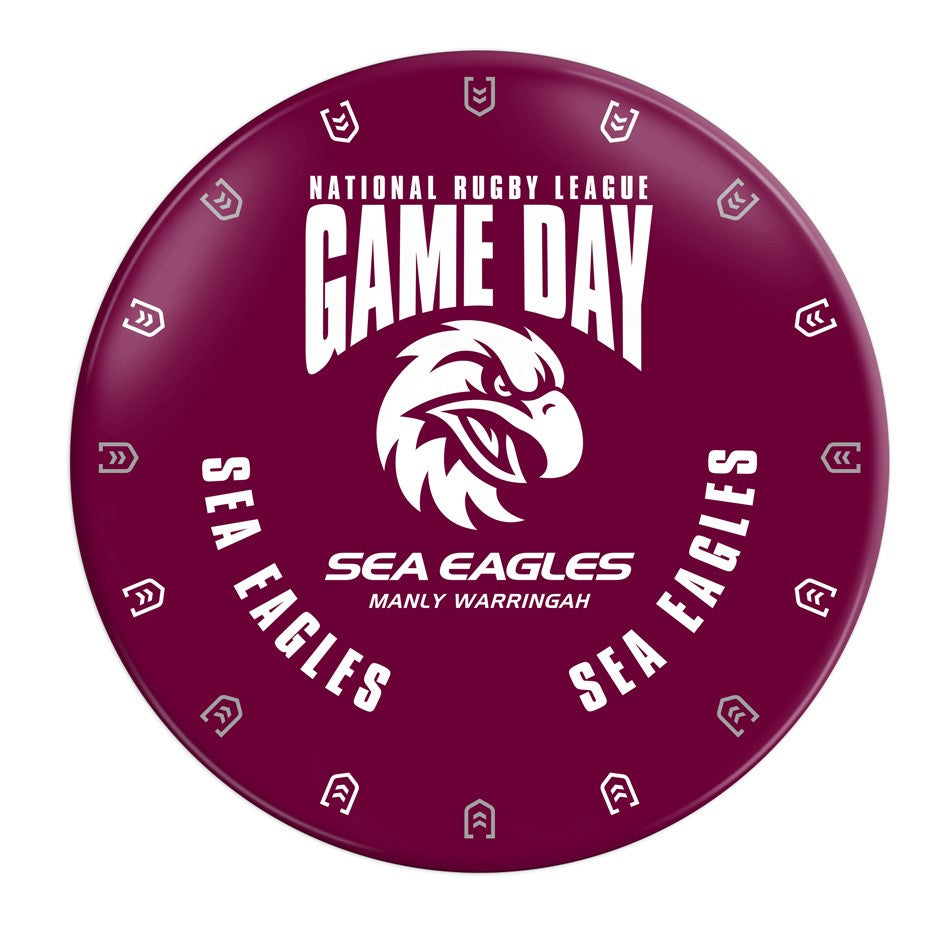 Manly Sea Eagles Melamine Plate [FLV:Game Day]