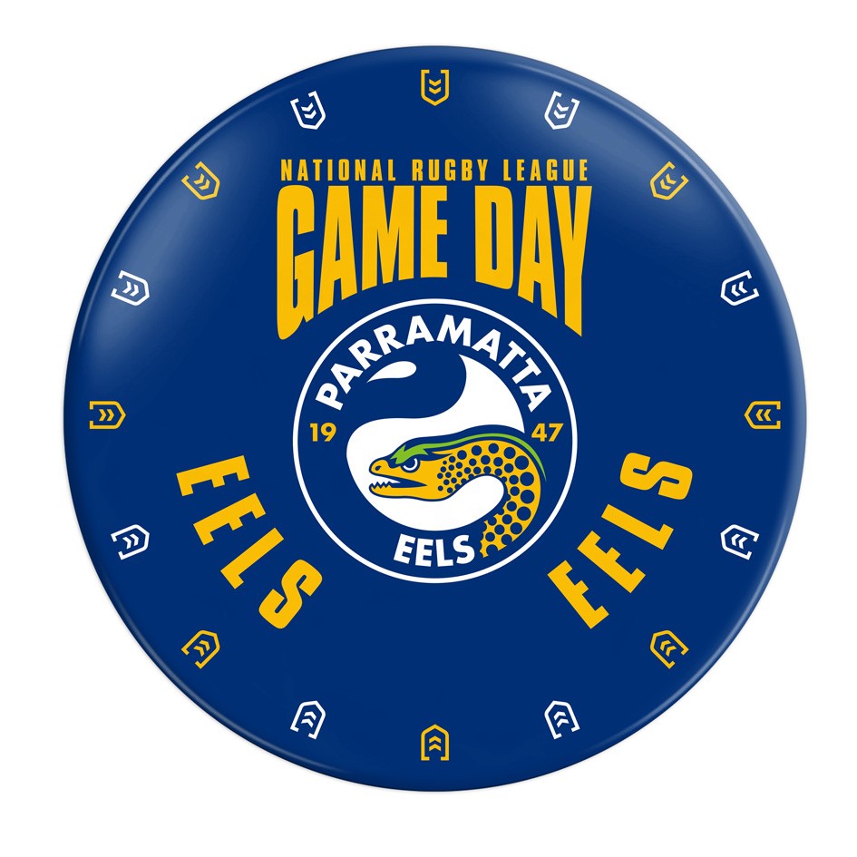 Parramatta Eels Melamine Plate [FLV:Game Day]
