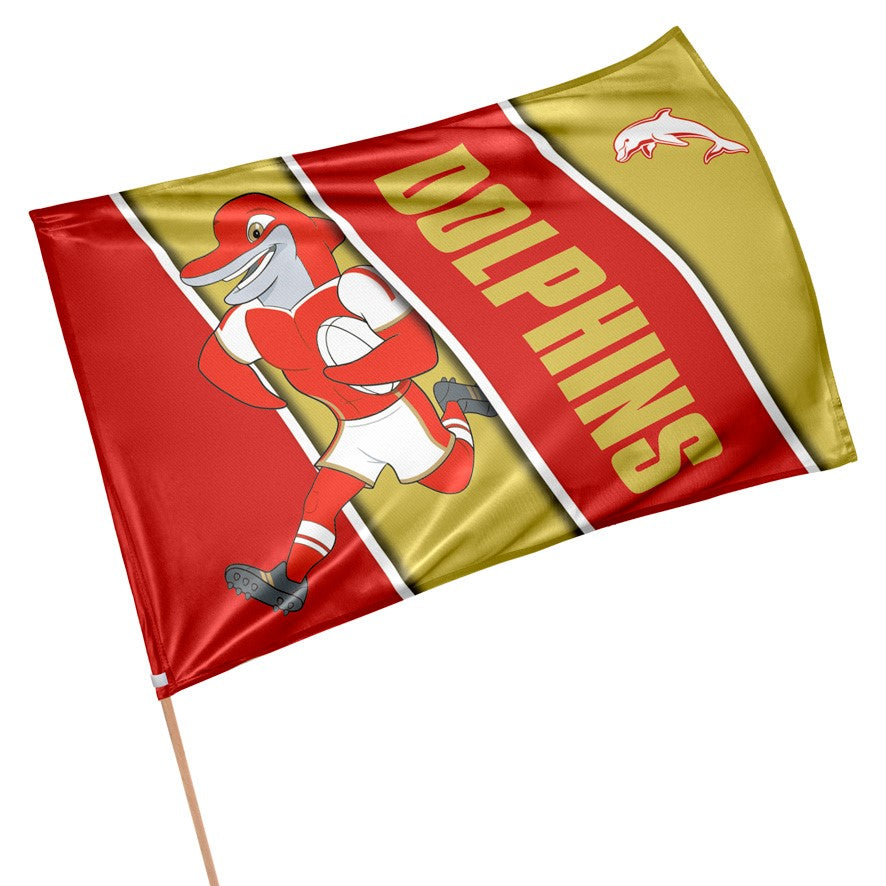 Dolphins Flag [FLV:Retro Mascot]