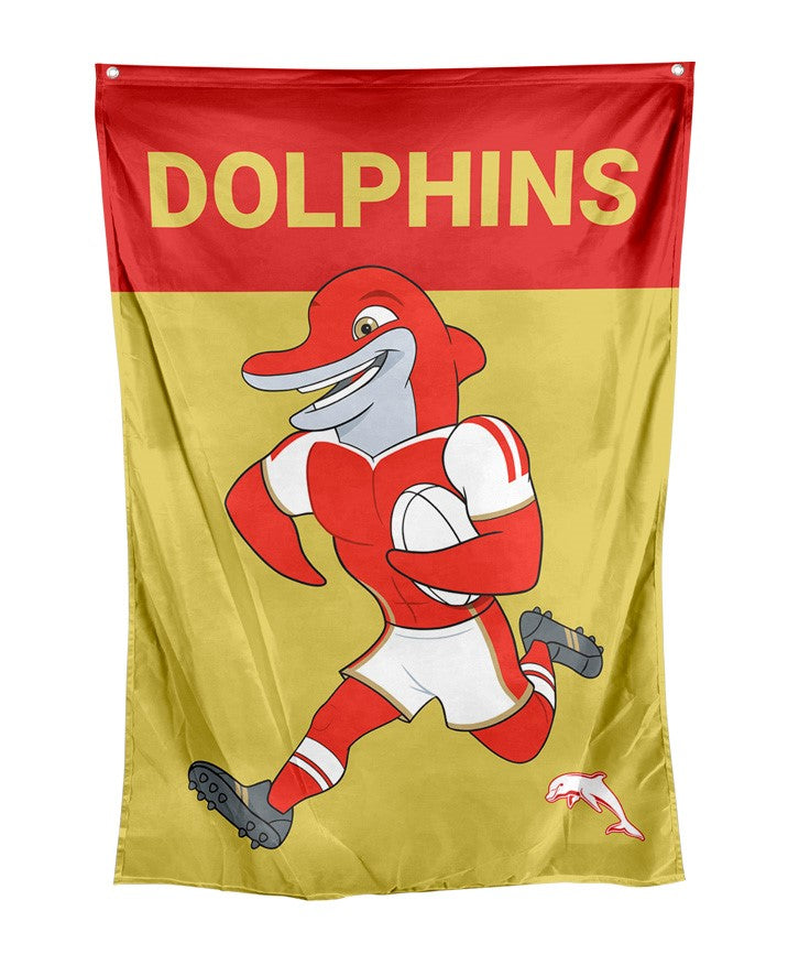 Dolphins Cape Wall Flag [FLV:Mascot]