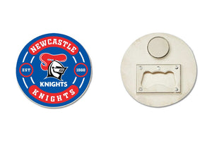 NRL Bottle Opener Magnet [FLV:Newcastle Knights]