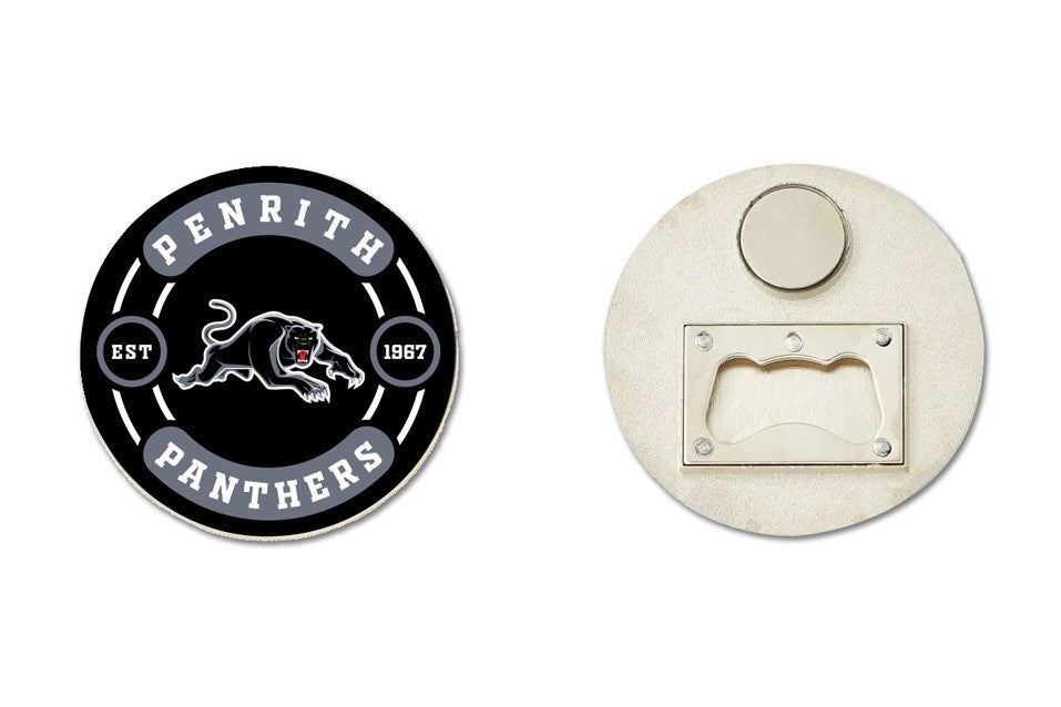 NRL Bottle Opener Magnet [FLV:Penrith Panthers]