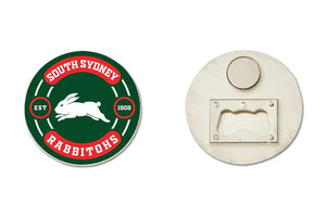 NRL Bottle Opener Magnet [FLV:South Sydney Rabbitohs]