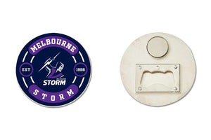 NRL Bottle Opener Magnet [FLV:Melbourne Storm]