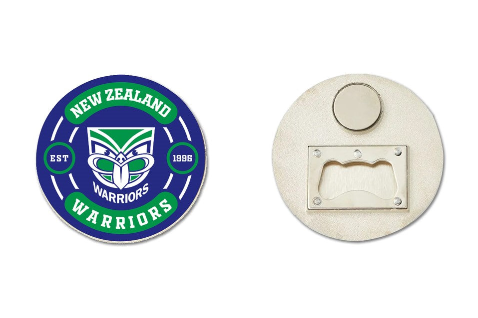 NRL Bottle Opener Magnet [FLV:New Zealand Warriors]