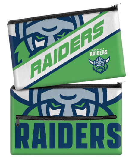 Canberra Raiders Pencil Case [SZ:Large Logo]