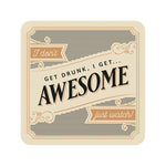 Load image into Gallery viewer, Premium Drink Coasters [FLV:Awesome]
