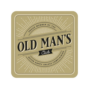 Premium Drink Coasters [FLV:Old Man Club]