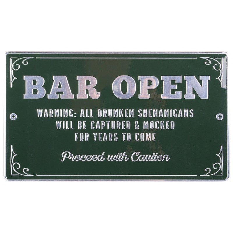 Personalised Bar Signs [FLV:Bar Open]