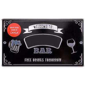 Personalised Bar Signs [FLV:Chalkboard]