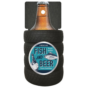 Man Cave Tyre Cooler [FLV:Fish & Beer]