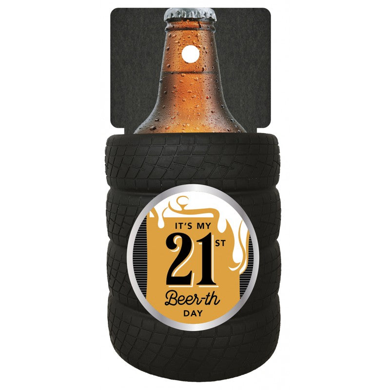 Man Cave Birthday Cooler [FLV:21st]