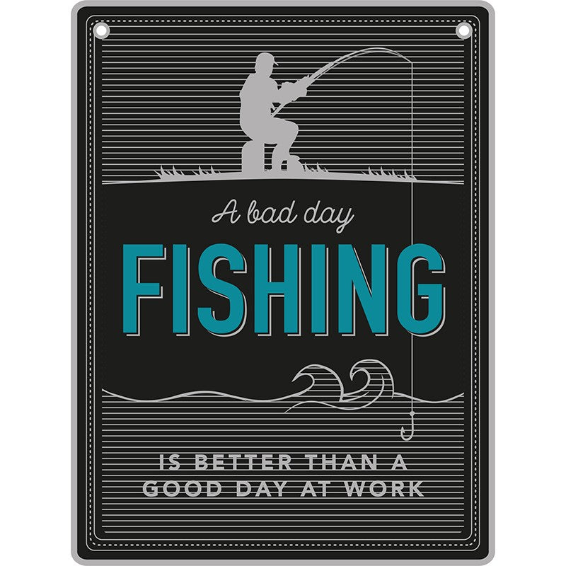 Man Cave Metal Signs [FLV:Fishing]