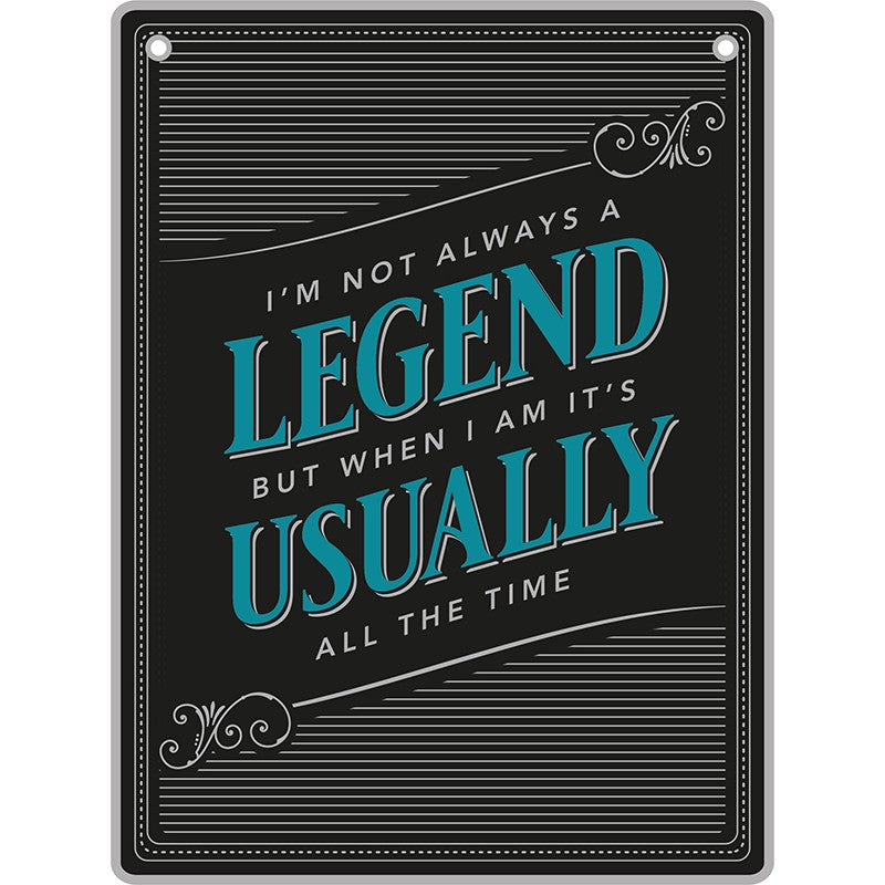 Man Cave Metal Signs [FLV:Legend]