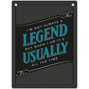 Man Cave Metal Signs [FLV:Legend]