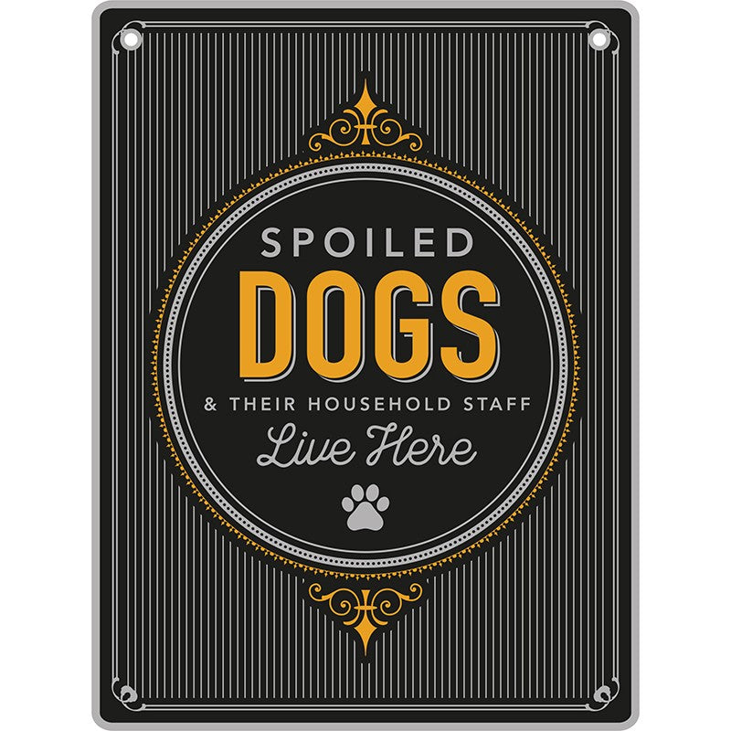 Man Cave Metal Signs [FLV:Dogs]