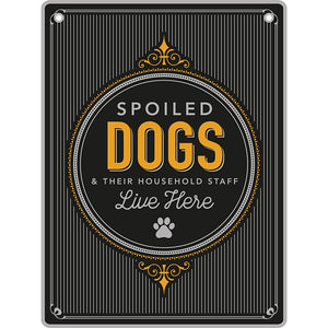 Man Cave Metal Signs [FLV:Dogs]