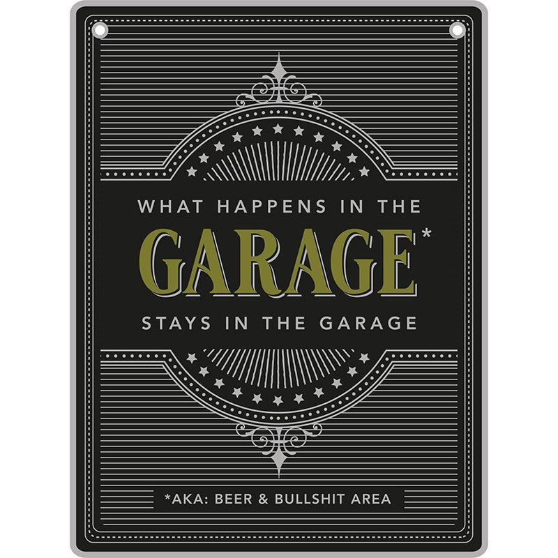 Man Cave Metal Signs [FLV:Garage]