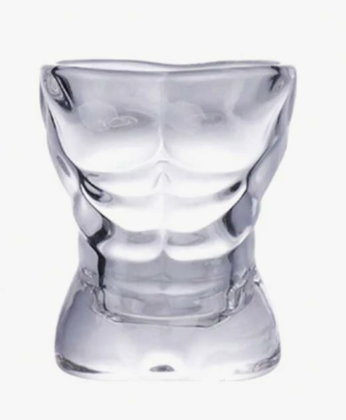 Muscle Man Shot Glass