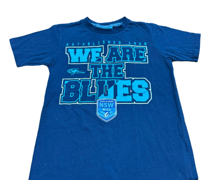 NSW Blues Est Youth Tee [SZ:08]