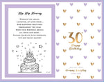 Load image into Gallery viewer, Photo Frame Happy 30th 6x4
