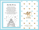 Load image into Gallery viewer, Photo Frame Happy 40th 6x4
