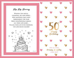 Load image into Gallery viewer, Photo Frame Happy 50th 6x4
