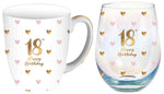 Load image into Gallery viewer, 18th Mug &amp; Glass Gift Set
