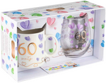 Load image into Gallery viewer, 60th Mug &amp; Glass Gift Set
