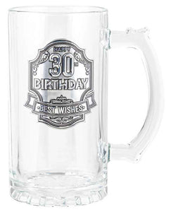 30th Glass Stein [FLV:Birthday]
