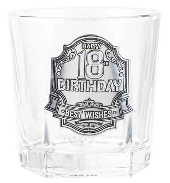 Whisky Glass - 18th [FLV:Birthday]
