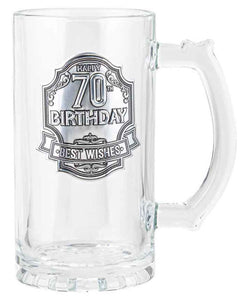 70th Glass Stein [FLV:Birthday]